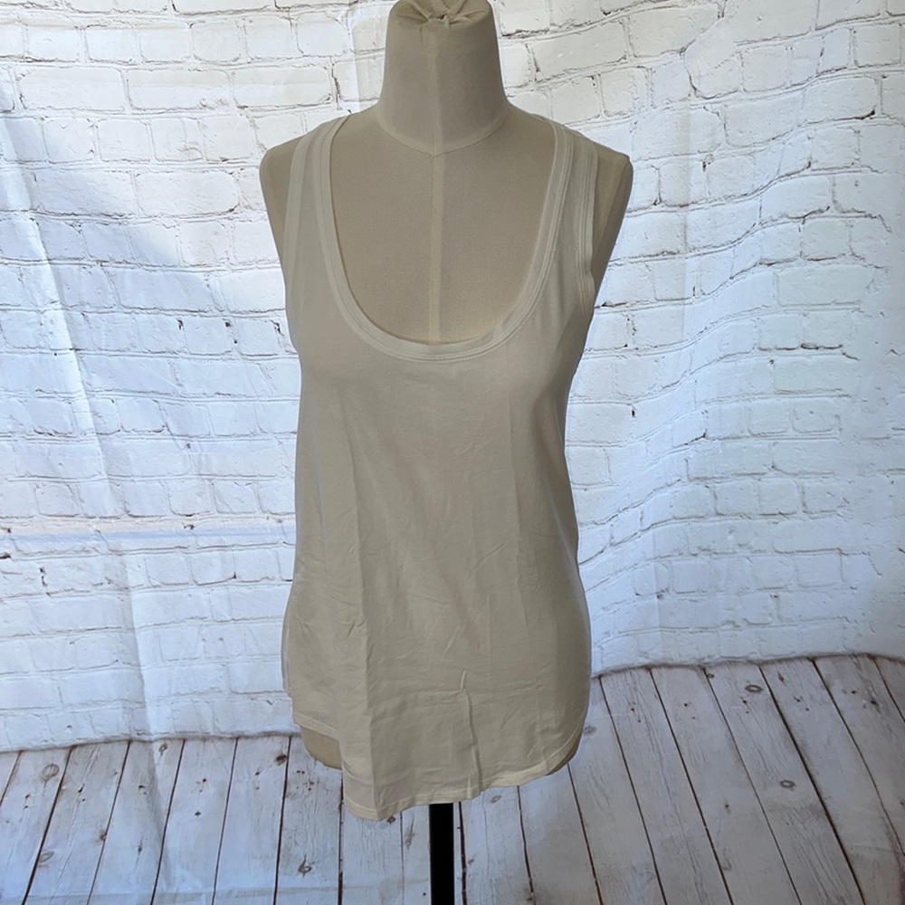 Lululemon Women's Racerback White Tank Top